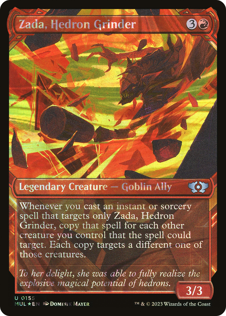 Zada, Hedron Grinder (Halo Foil) [Multiverse Legends] | A1Comics