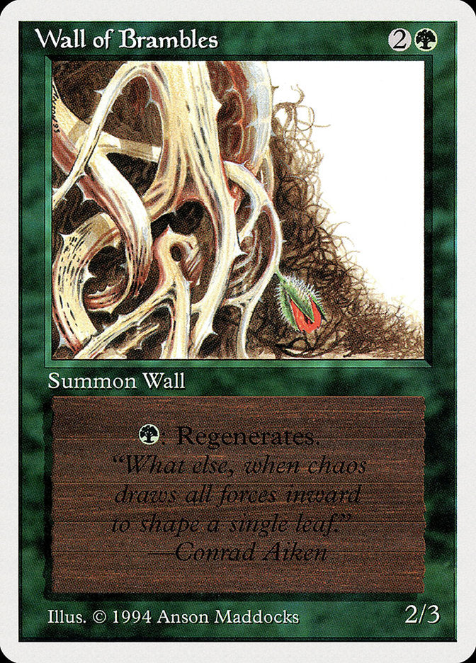 Wall of Brambles [Summer Magic / Edgar] | A1Comics