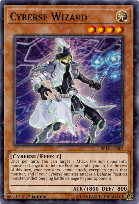 Cyberse Wizard [SP18-EN003] Starfoil Rare | A1Comics