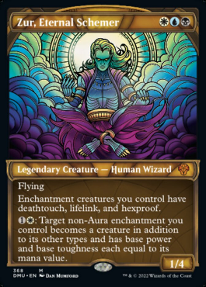 Zur, Eternal Schemer (Showcase Textured) [Dominaria United] | A1Comics