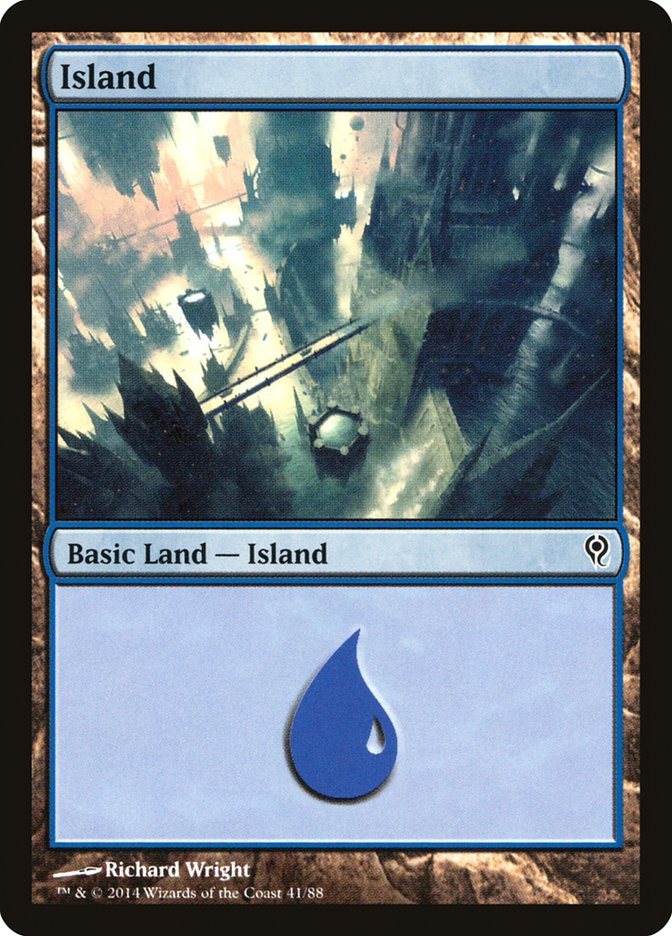 Island (41) [Duel Decks: Jace vs. Vraska] | A1Comics