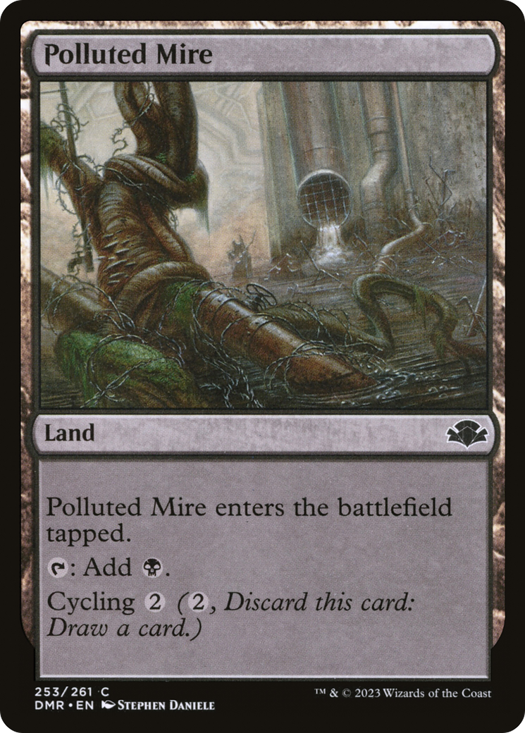 Polluted Mire [Dominaria Remastered] | A1Comics