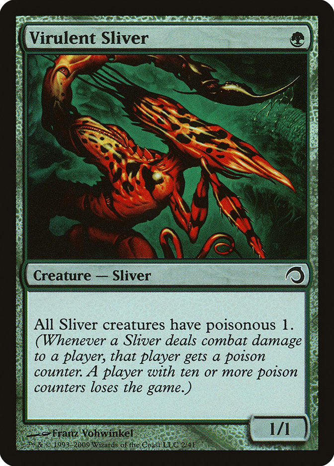 Virulent Sliver [Premium Deck Series: Slivers] | A1Comics