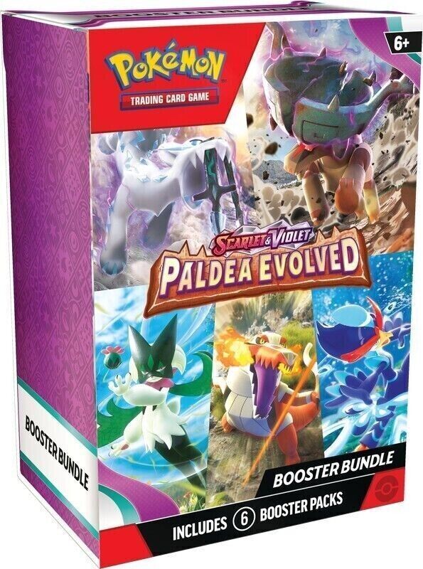 S&V: Paldea Evolved - Booster Bundle (6 pks) | A1Comics